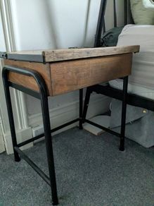 Bed side locker (old student desks)