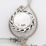 925 vintage sterling silver PIA necklace Image 4