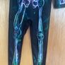 Glow in the dark skeleton costume age 5-6 Image 4