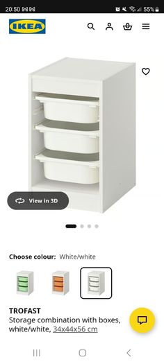 ikea trofast unit