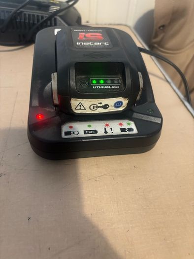 lawnmower battery and charger