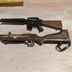 vintage Action Man Luger & m79 grenade launcher