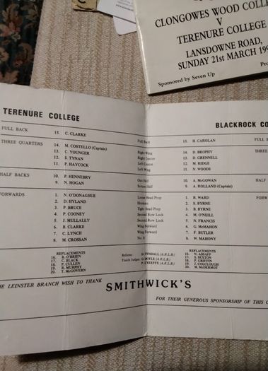 Four Assorted  Rugby Programmes