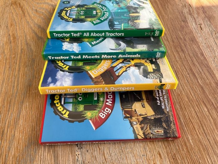 Tractor Ted DVD Bundle - 4 DVDs - Kids Farming Tractors