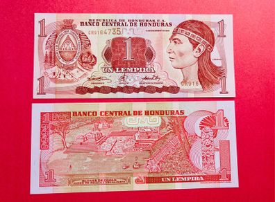 Honduras   1. Lempira. 2000    Pick  84a   ( Uncirculated )