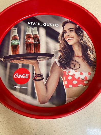 Coca Cola Metal Tray 36 cm