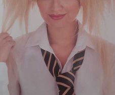 Schoolgirl Blonde Wig
