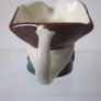 Vintage Staffs Cooper Clayton Captain Patch  , Character Small Toby Jug, Image 3
