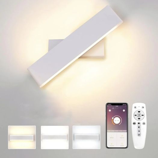 Brand New Indoor wall light with remote control Bluetooth APP,