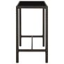 7 Piece Garden Bar Set Poly Rattan Brown Image 4