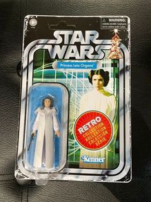 Star Wars The Retro Collection Princess Leia Organa New Unpunched Action Figure