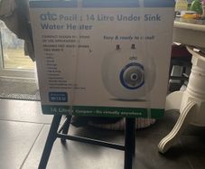 Atc pacific 14 litre under sink water heater