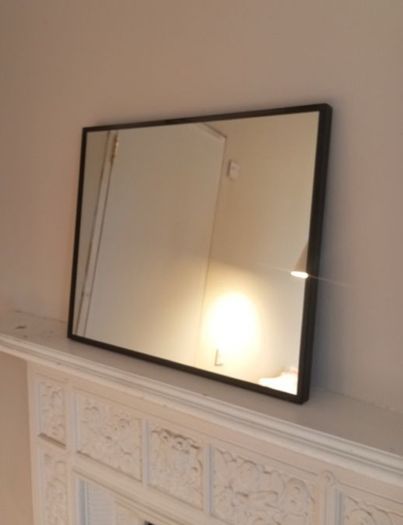 Black Metal M&S Mirror