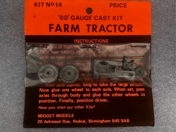 Midget Models whitemetal kit selection