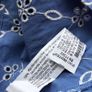 BNWTS Zara Ladies Blue and White Cotton top blouse size XL Uk 16 postage included Image 6