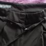 Zara high waisted wide leg trousers with belt Image 2