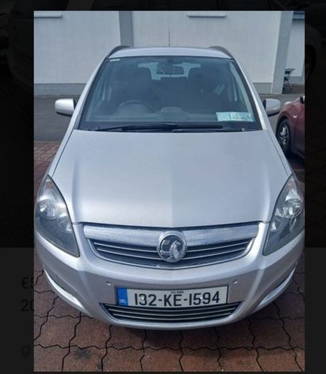 2013 Vauxhall Zafira