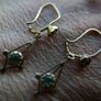 Vintage 9ct Gold 375 Earrings 0,6g Image 8