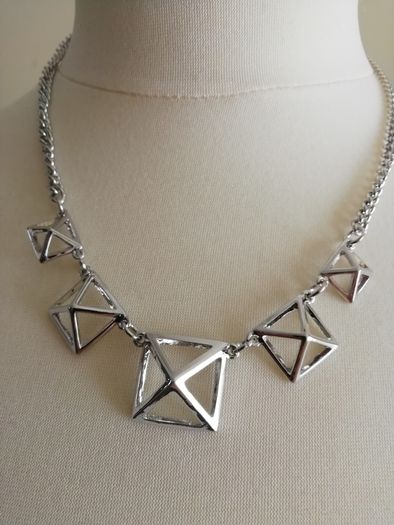 DesignSix London Gibson Silver Necklace New With Tags