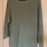 Zadig & Voltaire Flint Metallic Pointelle Jumper - Mint Colour - Size M Image 2