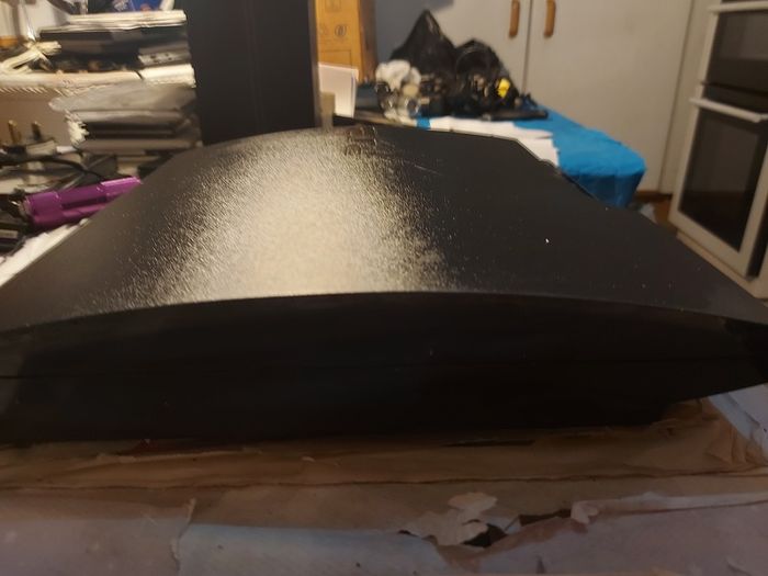 SONY Playstation 3, Model CECH-2503A, comes with Power Cable, 1 Controller, Call of Duty Game, Powers on and off, and takes in and ejects disks