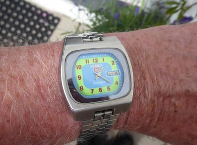 vintage Seiko 5 automatic in good running order
