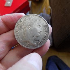 France 1811 A,  Crown.5 Francs.Napoleon Bonaparte.90% Silver.