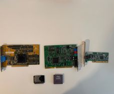 Lot of retro PC components