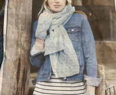 Winter accessories knitting kit