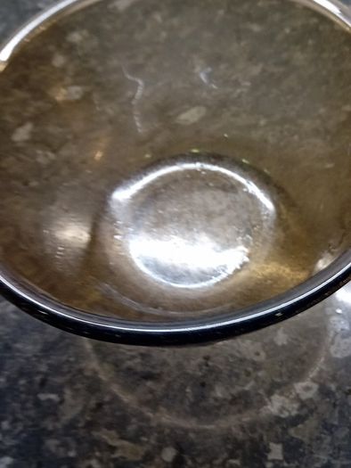 Amber pyrex mixing Bowl