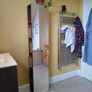 Walnut finish bathroom unit Image 3