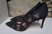Office Black High heels size 4 worn