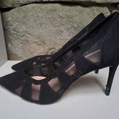 Office Black High heels size 4 worn