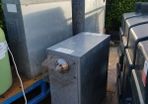 oil and gas boilers and oil tanks and cast iron radiators