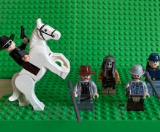 Lego Lone Ranger Minifigures (parts Missing)