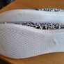 Zebra colour slip on shoes size 6.5 Image 3
