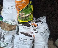 Bags of turf
