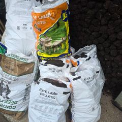 Bags of turf