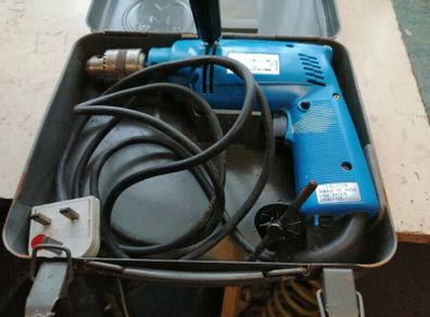 Makita heavy duty drill used