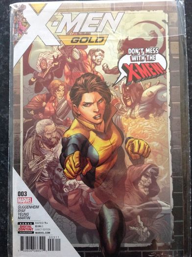 X-men gold #1-3 controversial