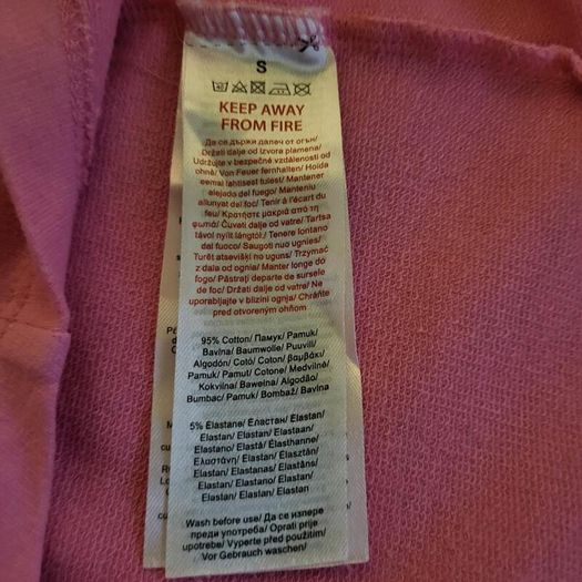 Pep&Co pink top, Size S