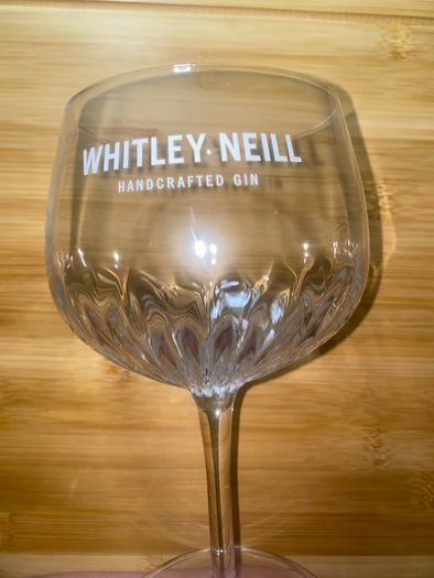 Cristal gin glass WHITLEY NEILL brand new