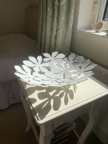 Monika Mulder retro large white fruit bowl IKEA (brand new)