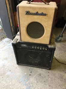 Danelectro & Laney amplifier.