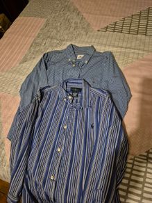 2 boys designer shirts