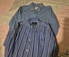 2 boys designer shirts