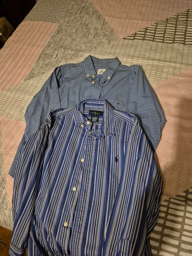 2 boys designer shirts
