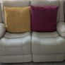 Electric Recliner Leather Sofa Image 5