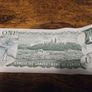1973 Canadian One Dollar Banknote Image 2