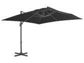 Cantilever Umbrella with Aluminium Pole 300x300 cm Anthracite